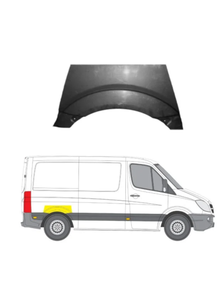 Mercedes Sprinter 06-13 arka aizmugures R maza